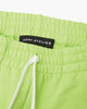Neon Green 100% French Terry Cotton from Portugal Agni Atelier Front Logo Embroidery Made In New York City
