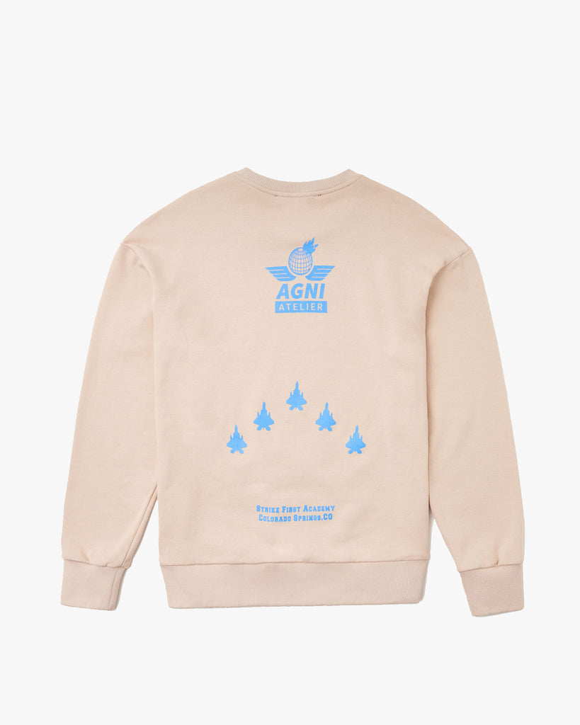 agni atelier, vintage, crewneck, printing, topgun, maverick, strikefirst, hypebeast, streetwear, streetstyle, mensfashion, 